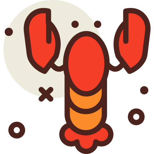 Langosta icono gratis