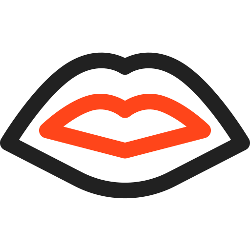 Labios icono gratis