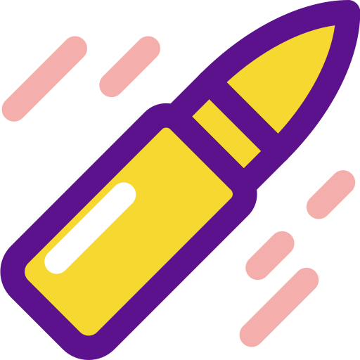 Bullet Darius Dan Lineal Color icon