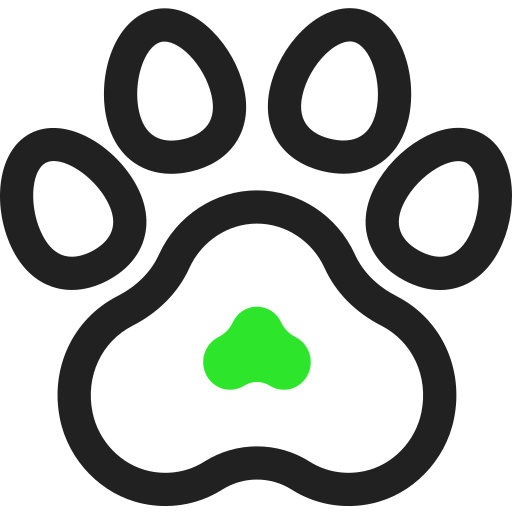 Paw print free icon