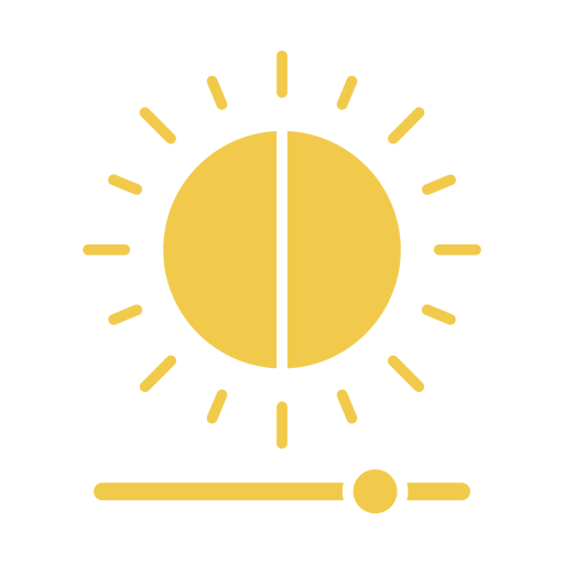 Brightness free icon