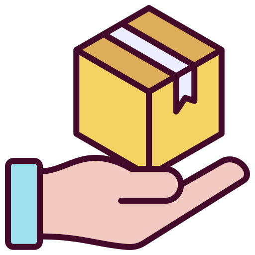 entrega icono gratis