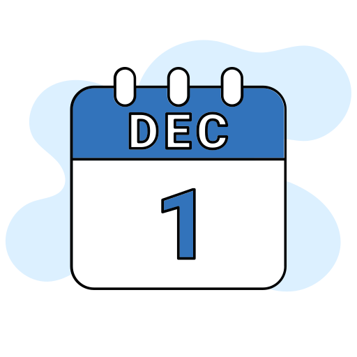 diciembre icono gratis