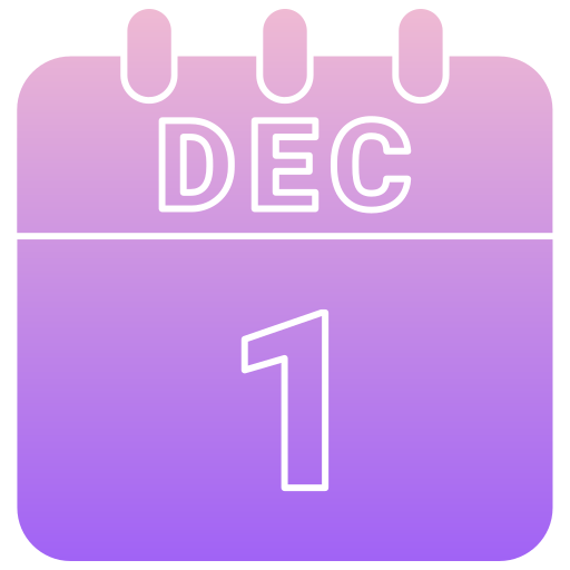 diciembre icono gratis