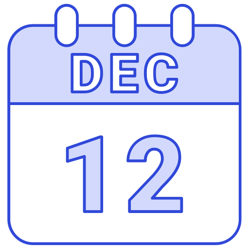 diciembre icono gratis