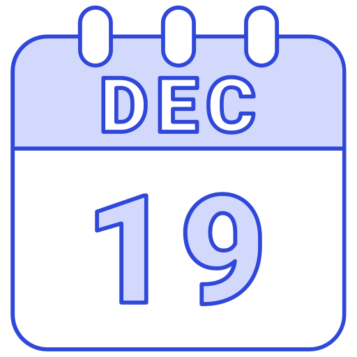 diciembre icono gratis