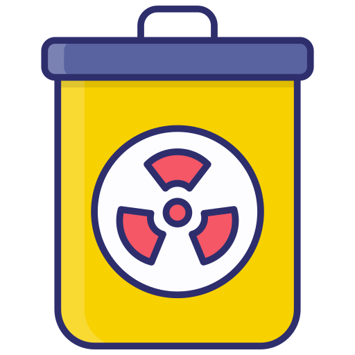 radioactivo icono gratis