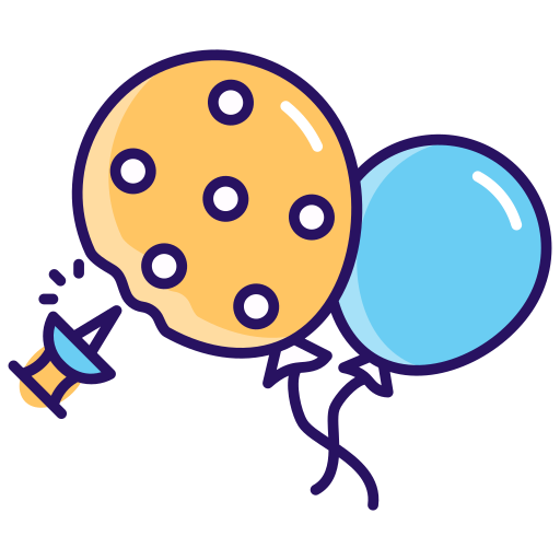ballon éclaté Icône gratuit