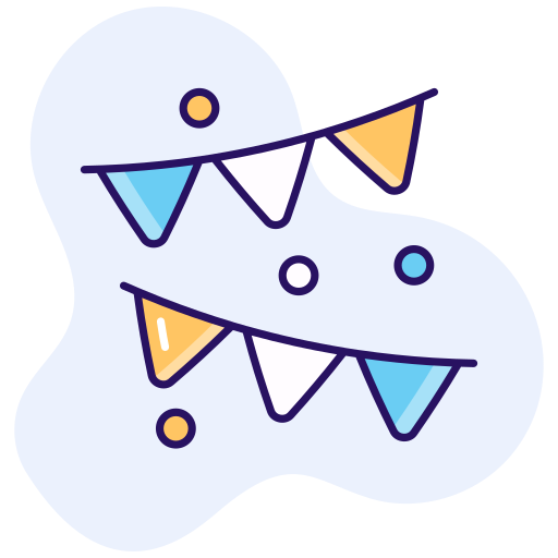 guirnalda icono gratis