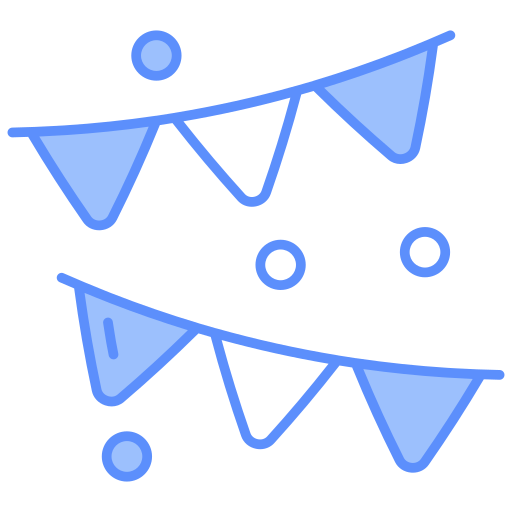 guirnalda icono gratis