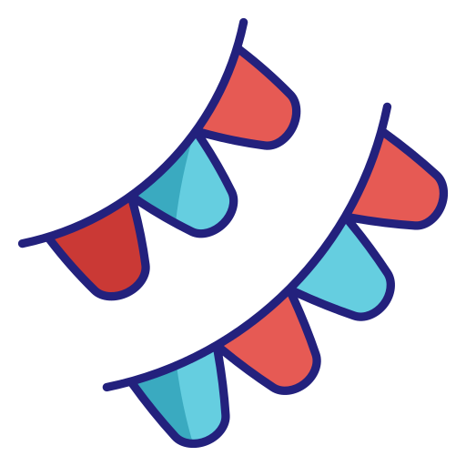 guirnalda icono gratis