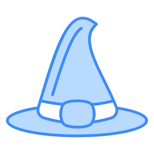 Witch hat free icon