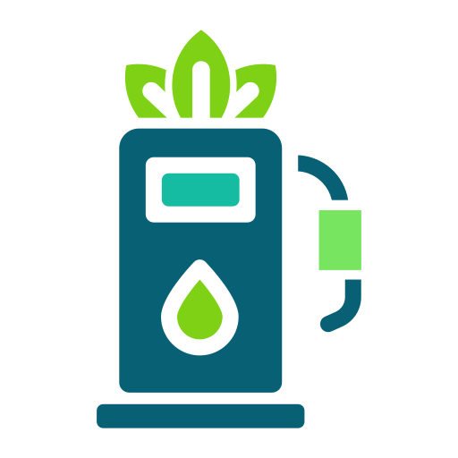 gasolina ecológica icono gratis