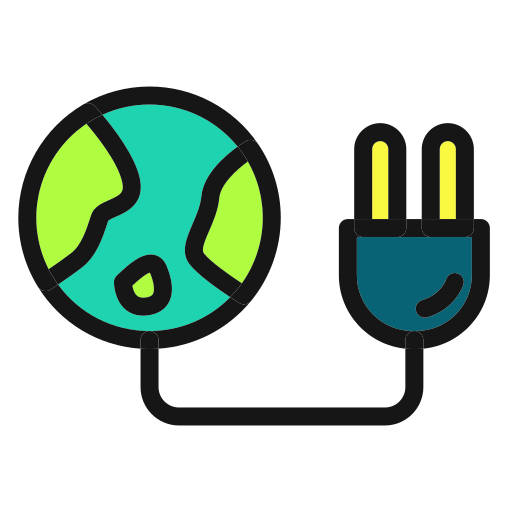 mundo ecológico icono gratis