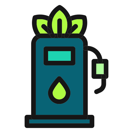 gasolina ecológica icono gratis