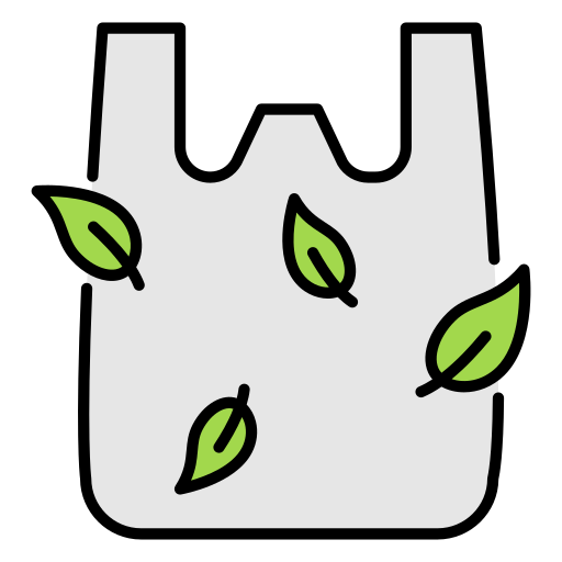 plástico ecológico icono gratis