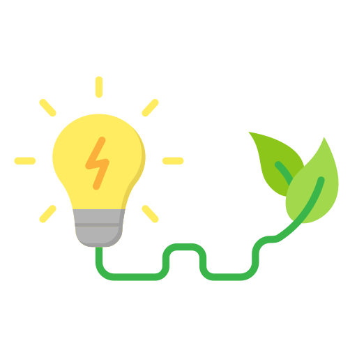 energía ecológica icono gratis