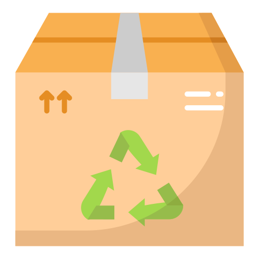 Cardboard free icon