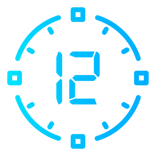 12 horas grátis ícone