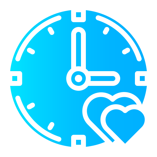 tempo de amor grátis ícone tempo de amor grátis ícone