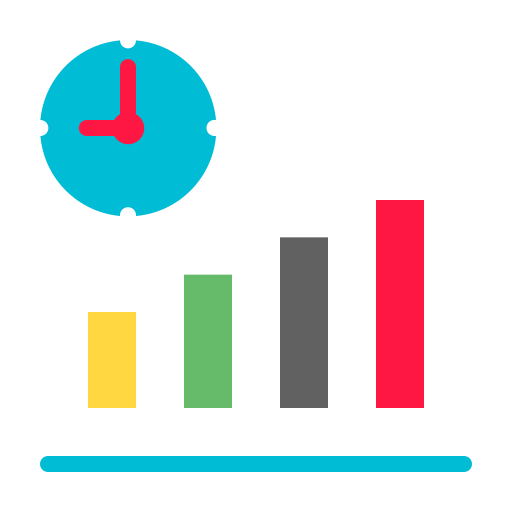 es hora de hacer negocios icono gratis