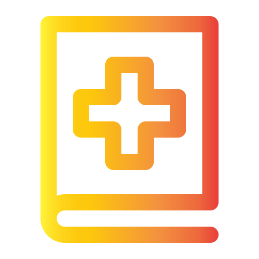 libro de medicina icono gratis