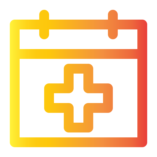 horario médico icono gratis