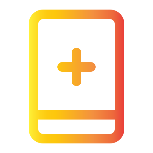 aplicación médica icono gratis