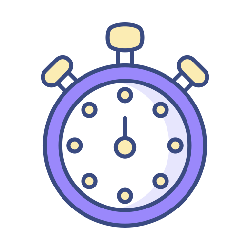 cronógrafo icono gratis