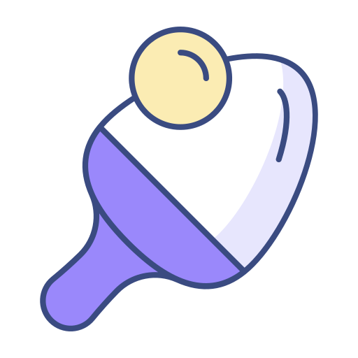 tenis de mesa icono gratis