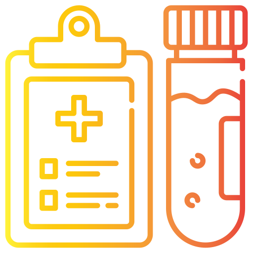 informe médico icono gratis