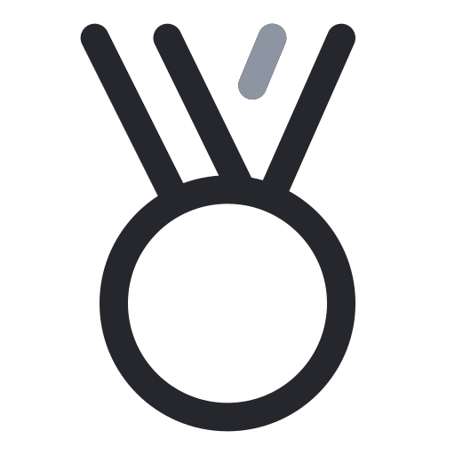 medalla icono gratis