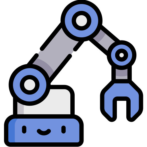 Robotic arm icono gratis