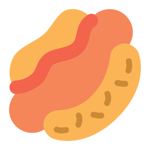 hot dog icono gratis