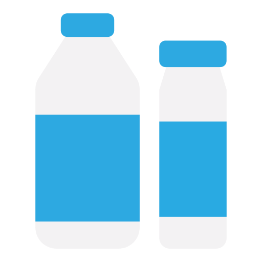 lácteos icono gratis