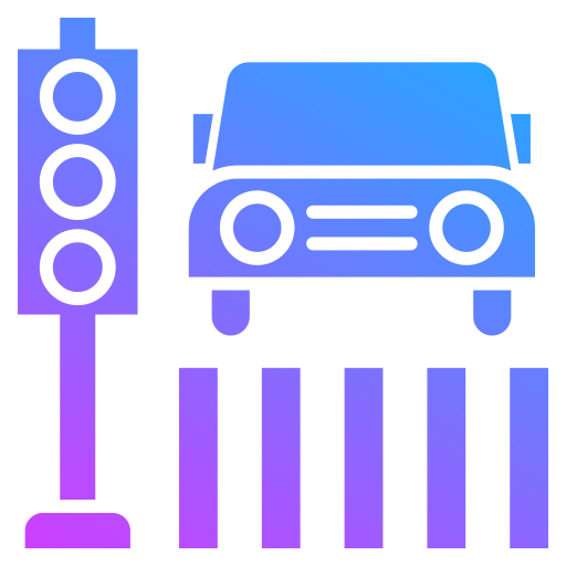 Traffic free icon