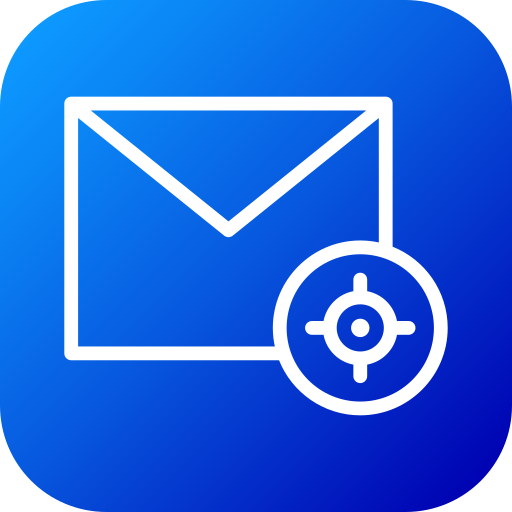 correo de alerta icono gratis