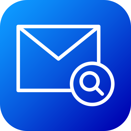 buscar correo icono gratis