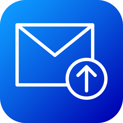 icono de subir correo icono gratis