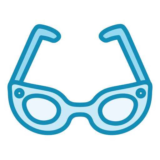 Eyewear free icon