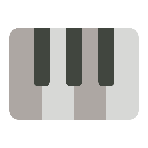 piano icono gratis