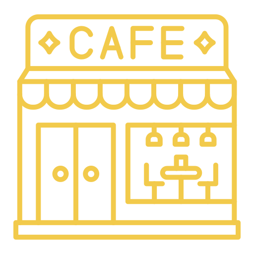 cafetería icono gratis