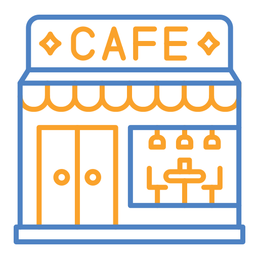 cafetería icono gratis