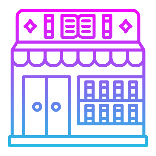 librería icono gratis