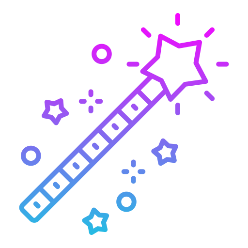 Magic wand free icon