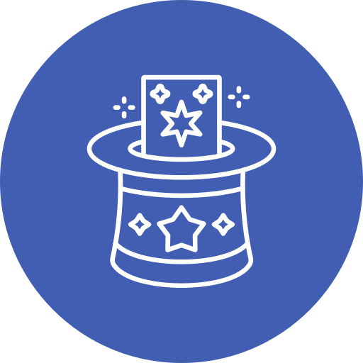Magic hat free icon