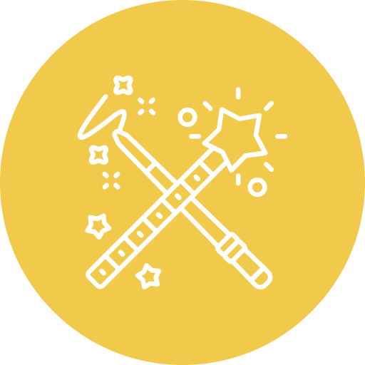 Magic wands free icon
