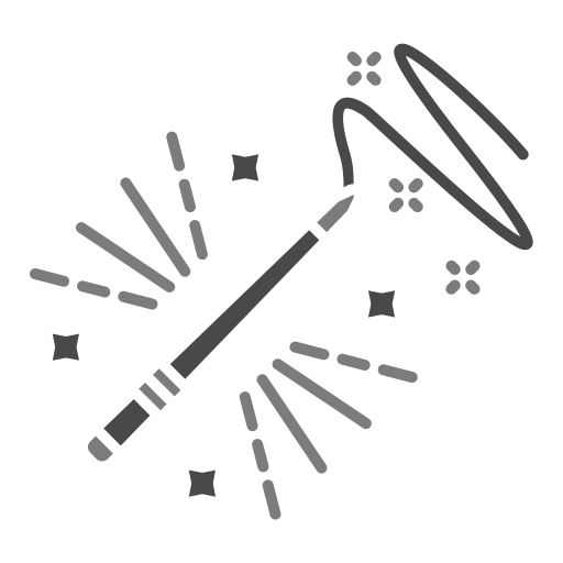 varita mágica icono gratis