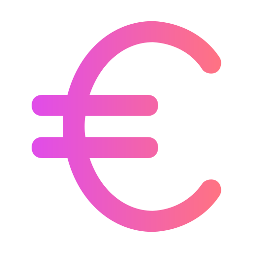 euro icono gratis