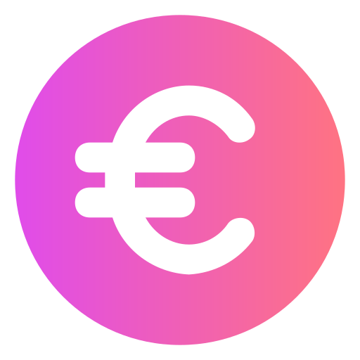 euro icono gratis